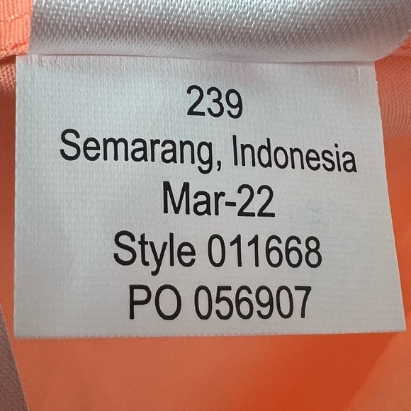 LILLY PULITZER Purple Iris / Bellini Colorblock Crop Anlee Top Shoulder Ties 6 - Picture 5 of 10